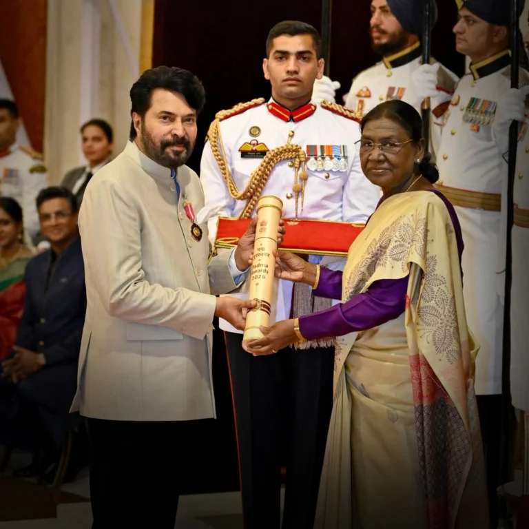 Mammootty Padma Bhushan 2026